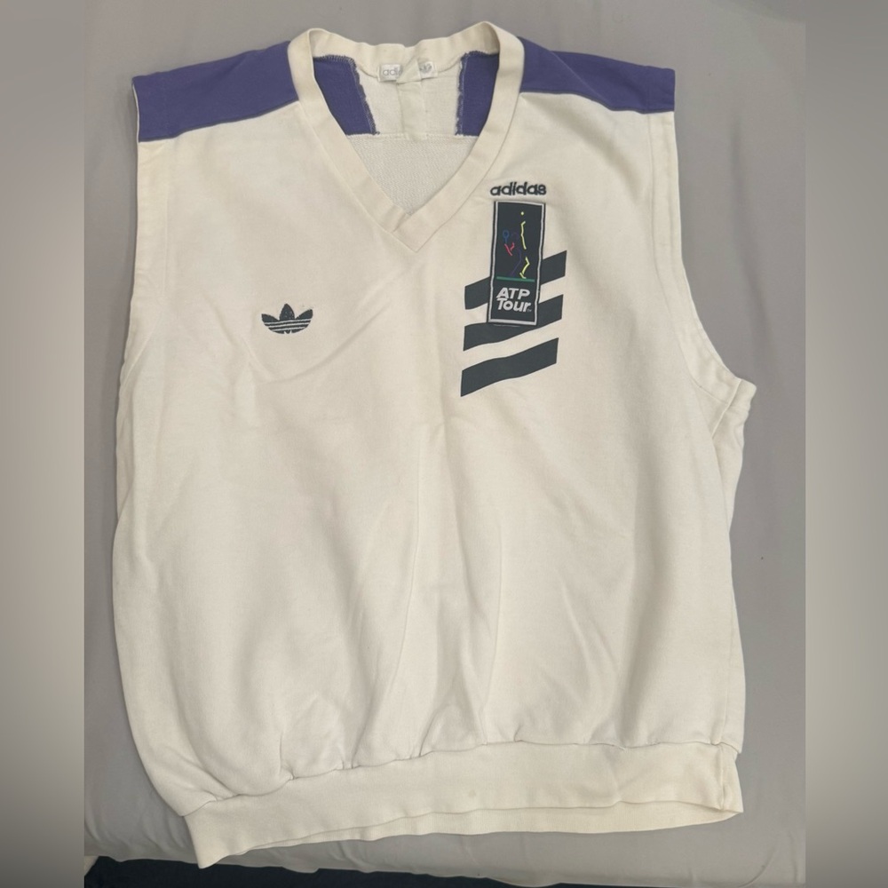 Adidas 80’s ATP Tour Tennis Vintage Vest – Ultra Rare